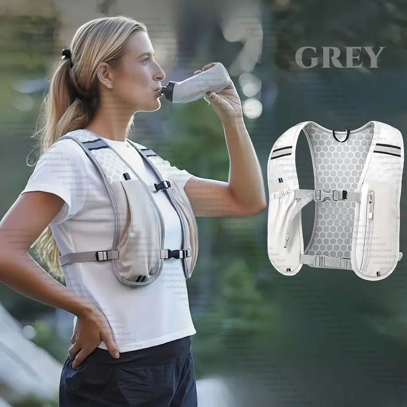 Hydration Vest - Chaleco de hidratación ligero con mochila