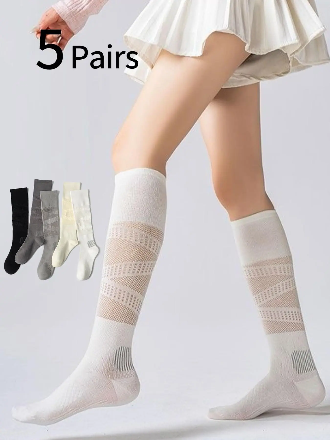 Sports Socks - 5 pares de calcetines deportivos para