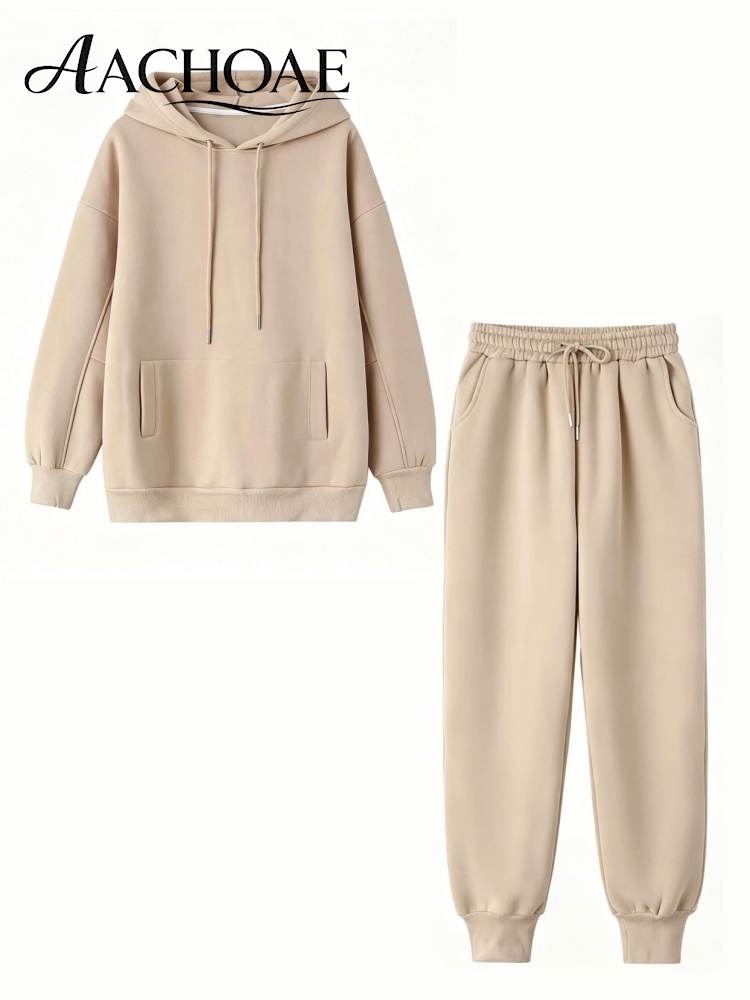 Joggers Pants - Conjunto Deportivo AACHOAE para Mujer, Sudadera