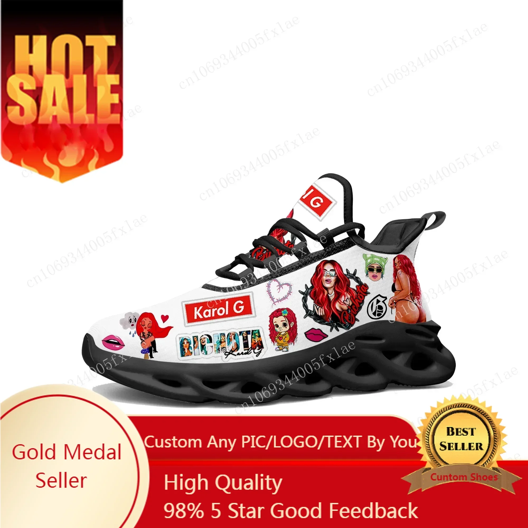 Running Shoes Men - Zapatillas Deportivas Karol G Bichota para