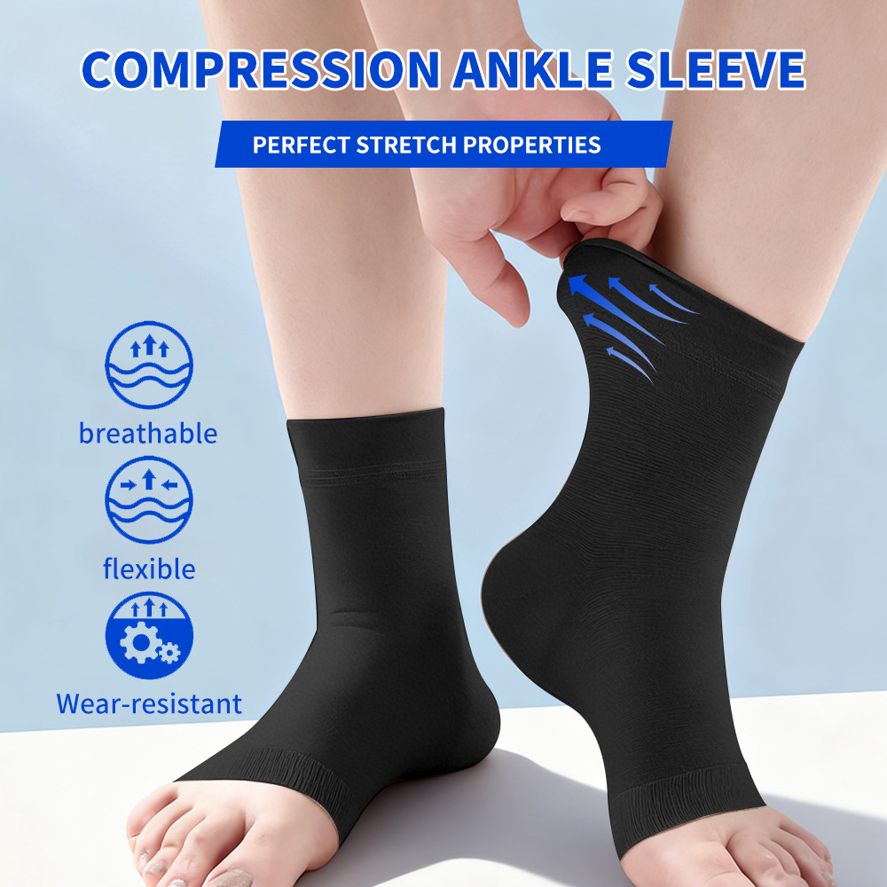 Ankle Brace - 1 Par de Soportes de Compresión