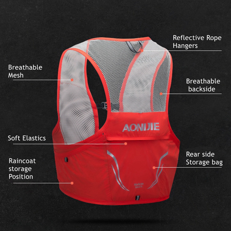 AONIJIE-mochila ligera C932 pa - Hydration Vest reseña y precio