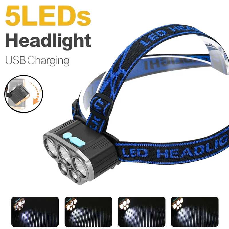 Linterna frontal recargable de - Running Headlamp reseña y precio