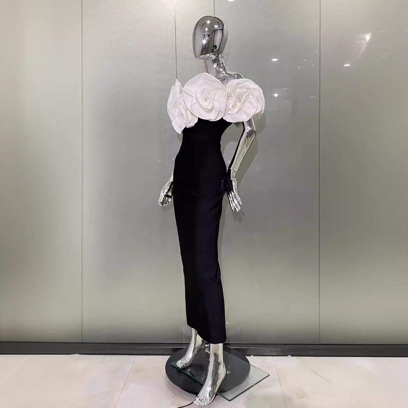 Vestido estereoscópico de flor - Ankle Brace reseña y precio