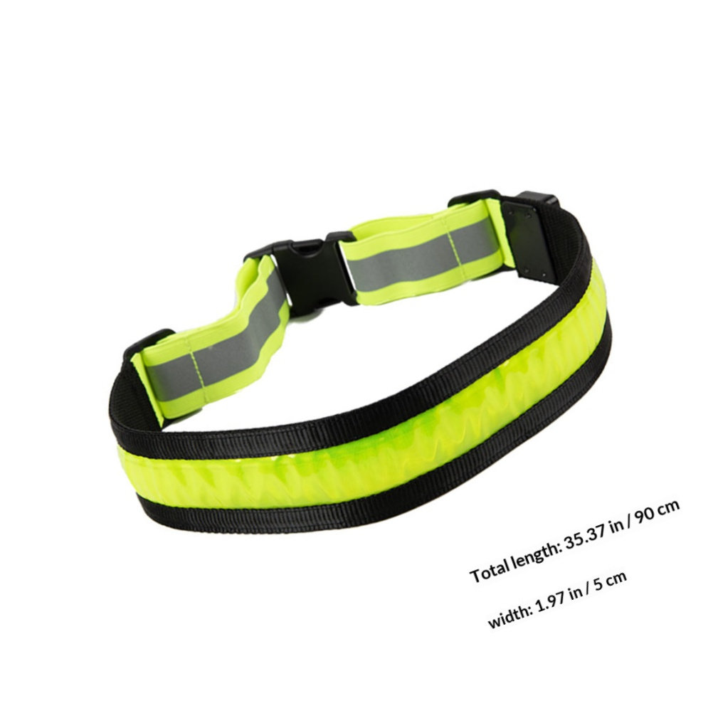 Cinturón reflectante para corr - Running Visibility Gear reseña y precio